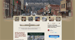 Desktop Screenshot of idahoheritage.org